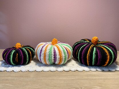 Spooky Halloween Crochet Pumpkins