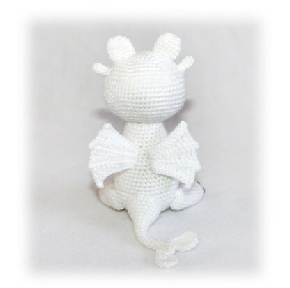 Light Fury Dragon Crochet Pattern