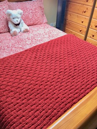 Double or King Size Bed Throw in King Cole Big Value Super Chunky