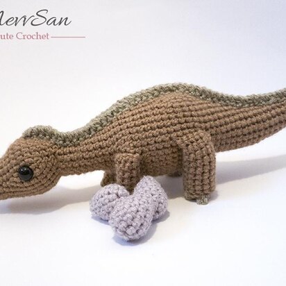 Amigurumi Maiasaurus Dinosaur