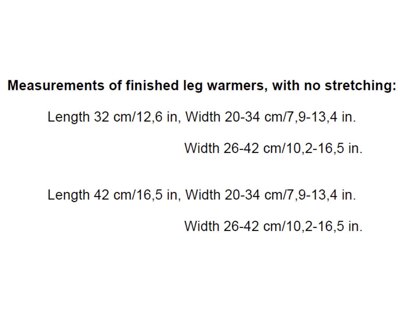 Cozy Cable Leg Warmers