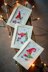 Vervaco Christmas Gnomes Set Of 3 Greeting Card Cross Stitch Kit - 10,5 x 15 cm