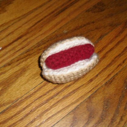 Mini Hot Dog Cat Toy