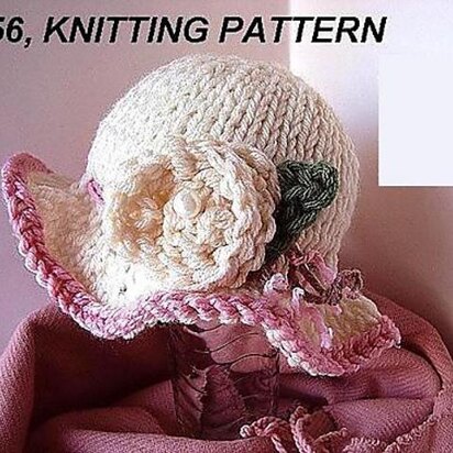 556, KNITTED HAT, baby to adult