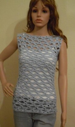 Wobbly Waves Tunic Crochet Pattern