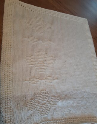 Daisy Chain Baby Blanket - Easy