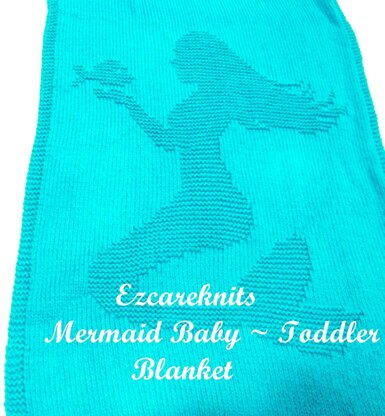 Mermaid Baby & Toddler Blanket