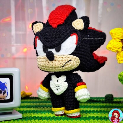 Sonic and Shadow, the hedgehogs amigurumi pattern
