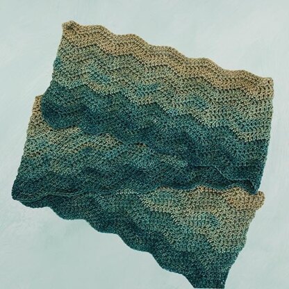 Mystic Ripple Scarf