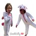 Bunny kids onesie pyjamas