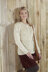 Sweater with Buttons, Cardigan and Sweater with collar in King Cole Aran - 5589 - Leaflet