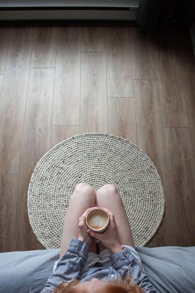 Circular Crochet Rug