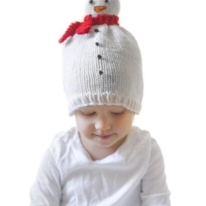 Winter Snowman Hat