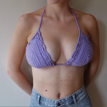 Avia Top Shell Stitch Bra Cup Crochet Pattern Video Tutorial ENG/DA -   Ireland