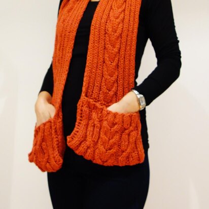 Chili Chilly Winter Pocket Scarf