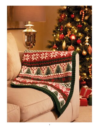 Fair Isle Festive Blanket in West Yorkshire Spinners - DFP0024 - Downloadable PDF