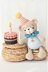 Birthday bear and jummy cake