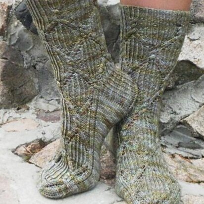 Lychgate Socks - knitting pattern