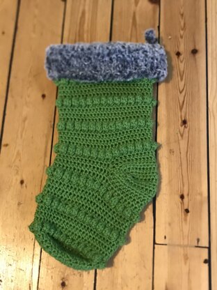 Chunky Green Stocking