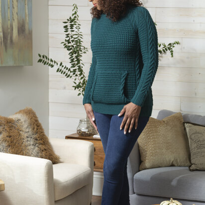 Women's Jumper Foreday in Universal Yarn Fibra Natura Dona - Downloadable PDF