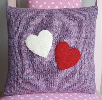 Stocking Stitch Cushion