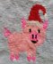 Christmas Pig Children's Jumper