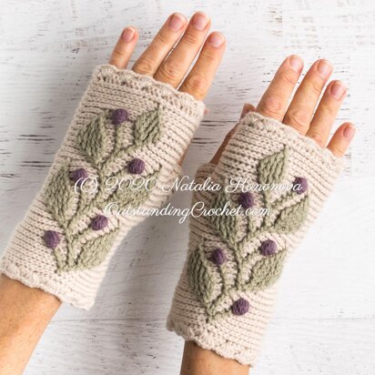 Hedera Wrist-Warmers