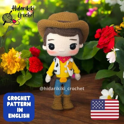 Woody Toy Story amigurumi