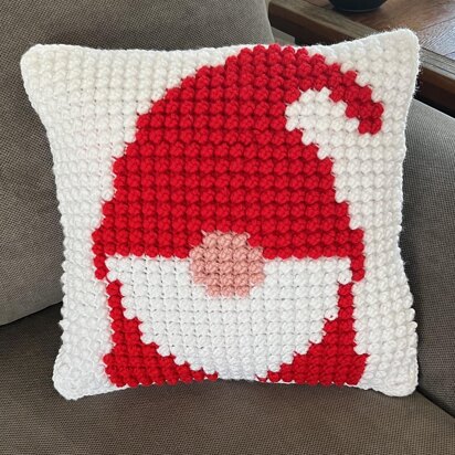 Santa Gnome Pillow Cushion