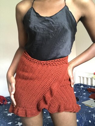 Serene Wrap Skirt - I Like Crochet