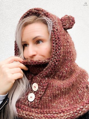 Rowan hooded cowl