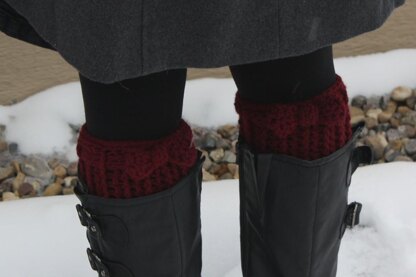 Bow Boot Cuffs Pattern