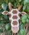 Gerald the African flower giraffe head