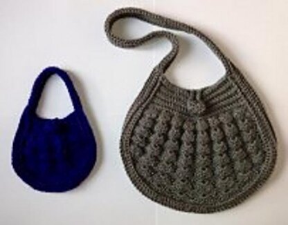 Beaded Crochet Saddle Bag