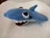 Baby Shark, amigurumi hand puppet