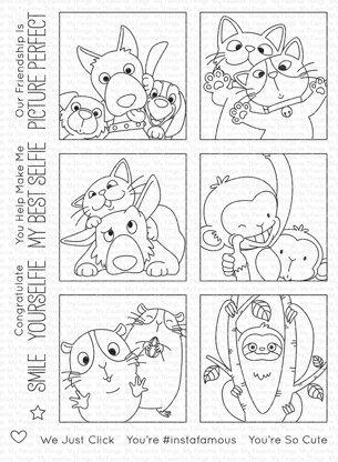 My Favorite Things Birdie Brown Stamps 6"X8" - Picture Perfect