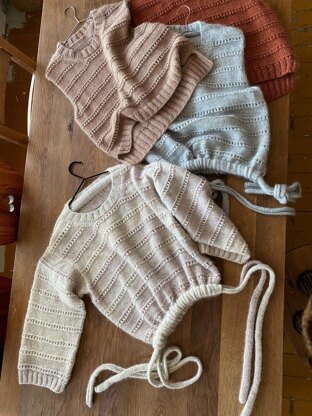 Ruke dotty line (4 in 1) - 2 sweaters and 2 slipovers