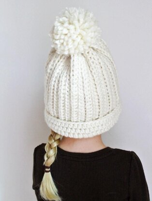 The Halle Pom Pom Hat