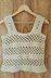 Honeycomb Tank Top Crochet Pattern