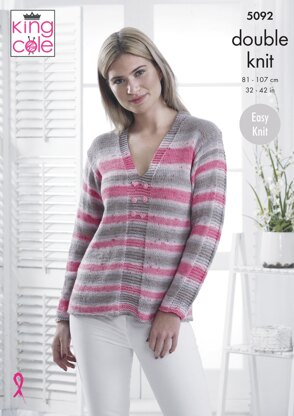 Sweaters in King Cole DK - 5092 - Downloadable PDF