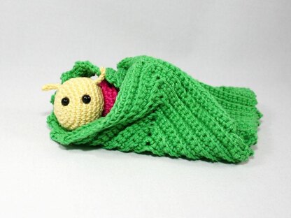 Lovey - Little Caterpillar (+ rattle)