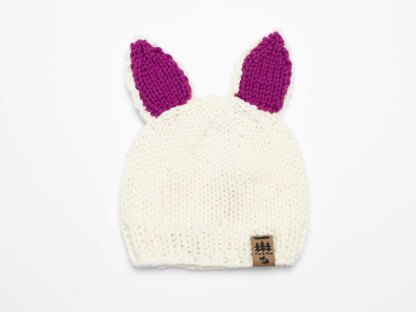 Bunny Ears Children Toque Hat Easter Spring Animal