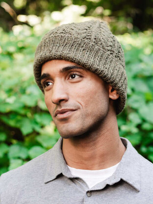 Back Bay Hat & Mitts Set in Berroco Remix Wool - Downloadable PDF