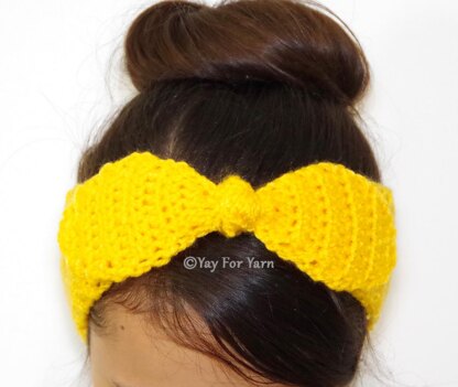 Knotted Bow Headband