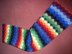 Rainbow infinity scarf