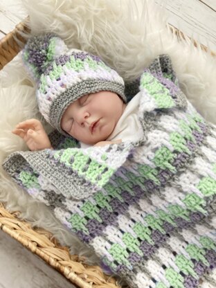 Baby Cocoon Crochet Pattern # 493