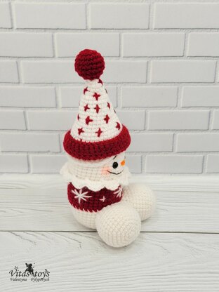 Amigurumi Merry Penis Snowman