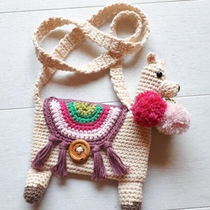 Llama purse