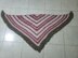 Triangular Popcorn Shawl