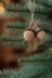 Rustic Farmhouse Crochet Oak Acorns festive charm